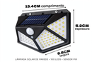 Luminária Solar Noctu® 100 LED - Sensor de Presença + À Prova D'água